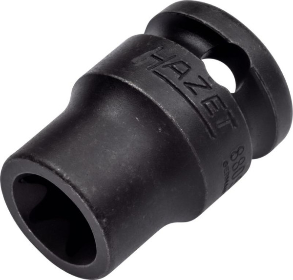 Hazet impact, machine schroevendraaierdop, TORX®, hol vierkant 10 mm (3/8 inch), buiten TORX® profiel, E12, 880S-E12