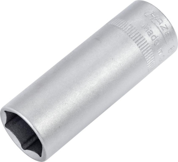 Hazet dop, zeskant, hol vierkant 6,3 mm (1/4"), 13 mm, lang type met karteling, 850LG-13