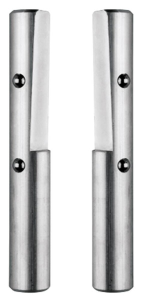 Ulmia aluminium ronde bankhaken, paar, 101.163