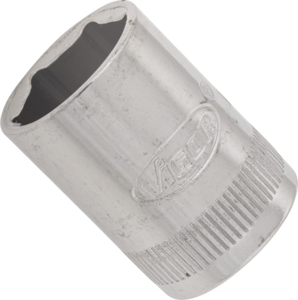 VIGOR dopsleutelinzet, hol vierkant 6,3 mm (1/4 inch), buitenzeskantprofiel, 13 mm, V2425N
