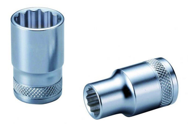 Boxo 3/8" dop - 12-kant 19 mm, VE: 16 stuks, SK3122-019