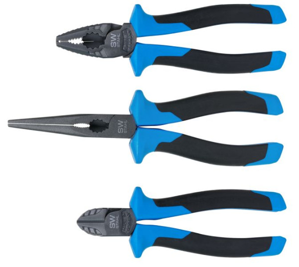 SW stalen tangenset, 3 stuks, 40800L