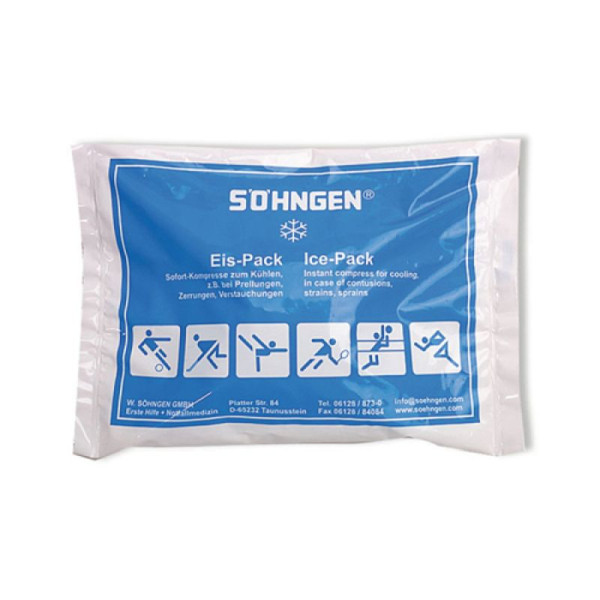 Stein HGS HGS instant koudkompres, 210 x 150 mm, voor eenmalig gebruik, verpakking van 12, 25971