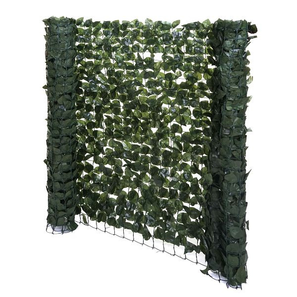Mendler balkon inkijkbescherming T811, beukenhaag inkijkbescherming windscherm voor terrasomheining, 300x100cm donker, 75121