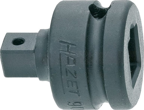 Hazet verloopstuk, hol vierkant 12,5 mm (1/2 inch), massief vierkant 10 mm (3/8 inch), standaard: DIN 3121, 9007S