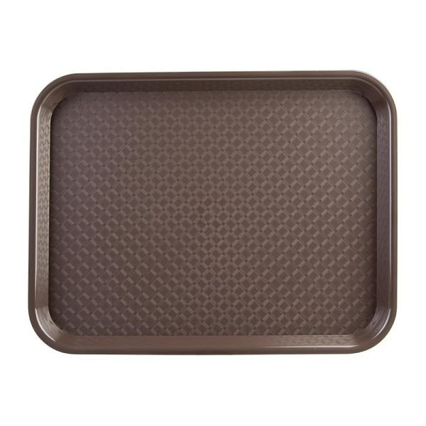 Olympia Kristallon fastfood dienblad bruin 41,5 x 30,5cm, P503