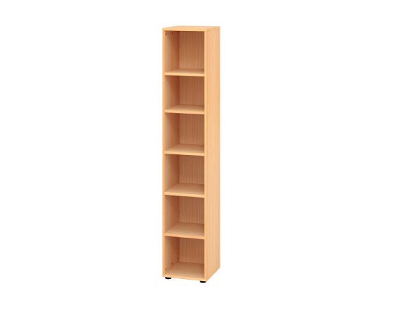 Hammerbacher smalle plank 6OH 964RE beuken, 40 x 40 x 215,4 cm, V964RE/6