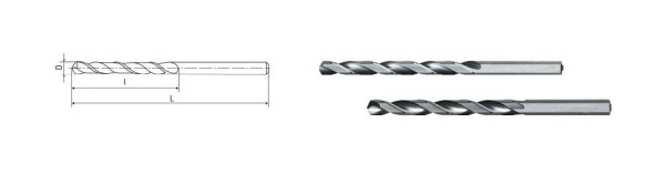 ELMAG HSS-spiraalboor DIN 340, Ø 13,0 mm (lang), 70624