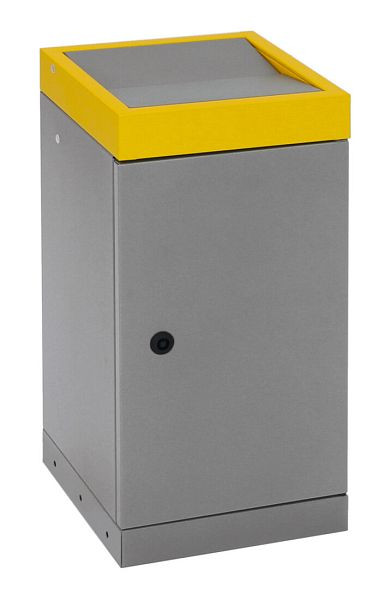 stumpf afvalscheiding ProTec-Plus, grijs alu / 1003, verzinkte binnenemmer, volume: 30 liter, 607-030-0-2-103