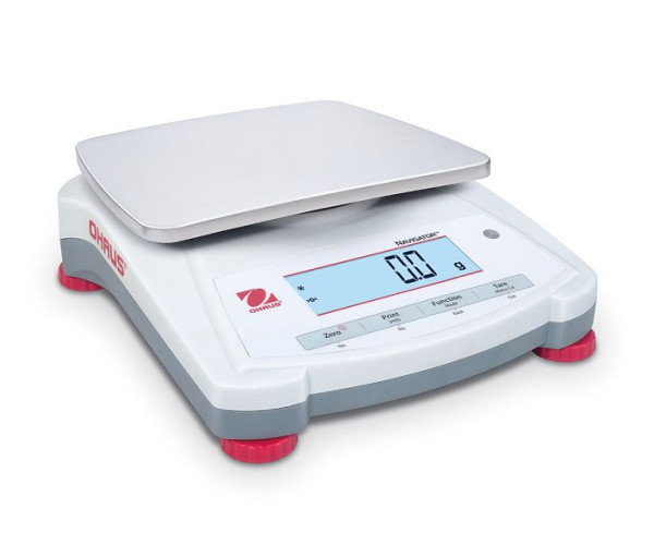 OHAUS Draagbare weegschaal NV1201 EU, weegvermogen 1200 g, afleesbaarheid bij wegen 0,1 g, 30456387