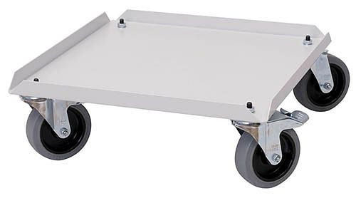 Bedrunka + Hirth wielbasis, voor dubbeldeurs kast 105, BxDxH 500x500x150 mm, 04.105.RU125