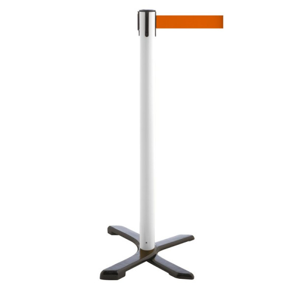 Stein HGS HGS personengeleidingssysteem -P-Line Compact-, wit, oranje, met riemeindstuk (standaard), 34870-1502