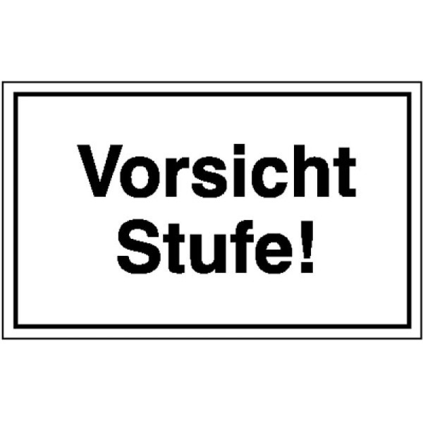 Stein HGS HGS informatiebord voor bedrijfsidentificatie, waarschuwingsniveau, 300 x 200 mm, 11.5814
