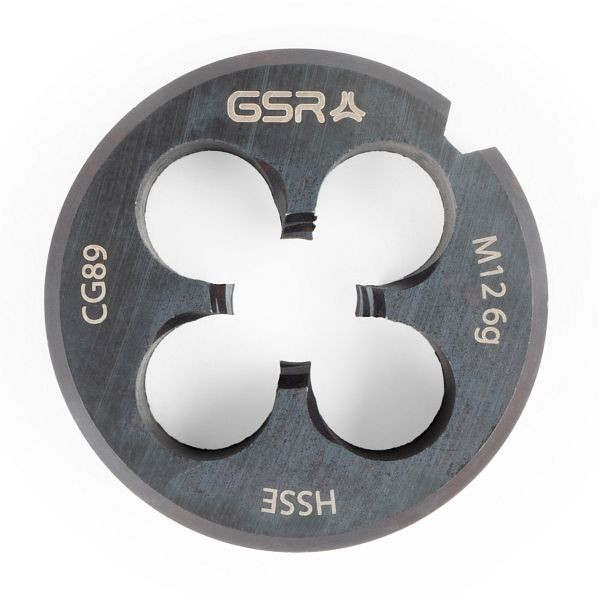 GSR-matrijs DIN EN 22568 (DIN 223) metrische draad rechts HSSE-VAP M 12, 00409250