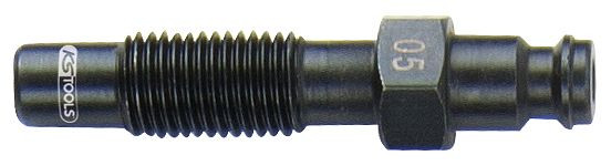 KS Tools injectoradapter, M10x1,25 met buitendraad, lengte 57 mm, 150.3666