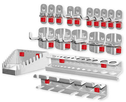 Bedrunka + Hirth haken assortiment 18 stuks, 03.87.395-18