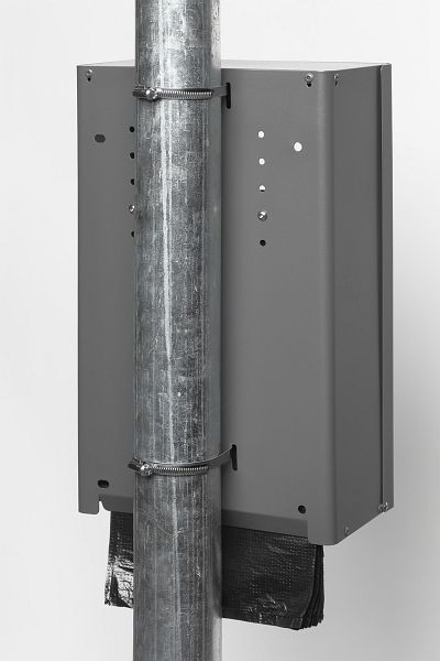 VAR hondenpoepzakjesdispenser DS 6, metallic grijs, 21190