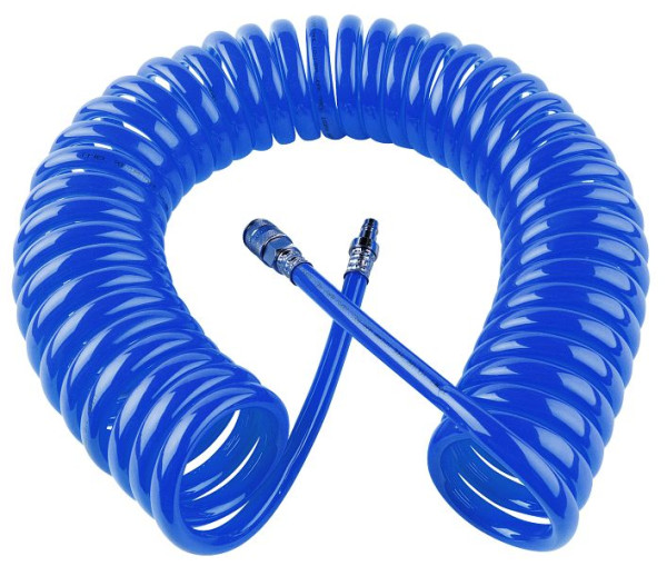 SW-Stahl persluchtspiraalslang, binnendiameter 10 mm, 10 m, 25051L