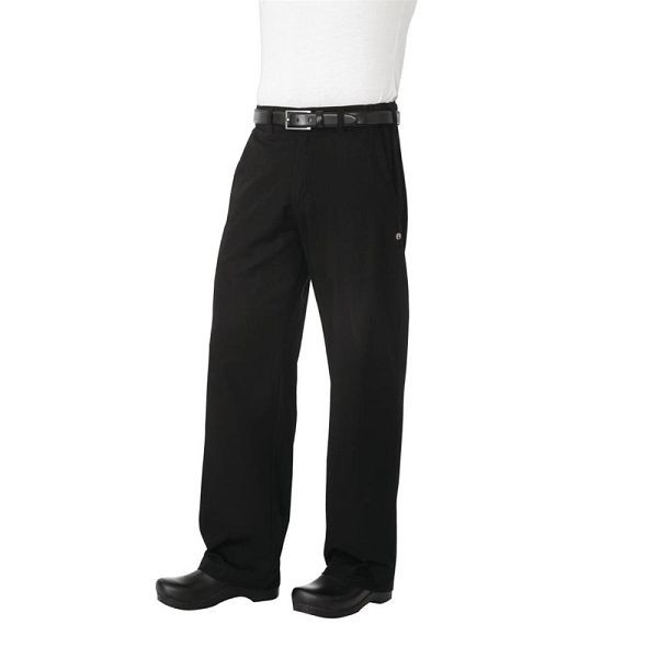 Chef Works Unisex Chefkochhose schwarzes Fischgrätenmuster S, A674-S