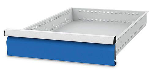 Bedrunka + Hirth lade, incl. Rails, R 18-24, paneelhoogte 125 mm, draagvermogen 180 kg, afmetingen in mm (BxDxH): 450 x 600 x 125, 60.50.125V18