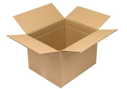 TransPak golfkartonnen vouwdoos 2-wandig, binnenmaat 400 x 325 x 273mm, kwaliteit 2.30BC, verpakking: 20 stuks, 299345
