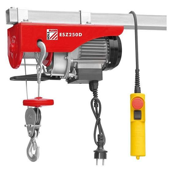 Holzmann elektrische kabeltakel, hefvermogen: 250 kg, ESZ250D_230V