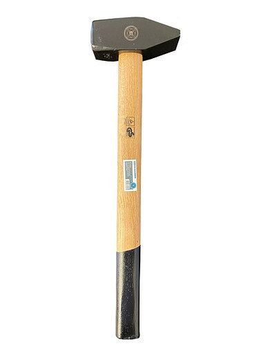 MMXX voorhamer, met houten handvat, 3 kg, 77430