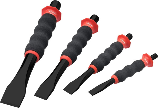 VIGOR platte beitelset, aantal gereedschappen: 4, V6220/4