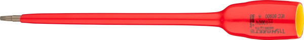 Hazet schroevendraaierdop, hol vierkant 10 mm, binnen TORX® profiel, T15, lange versie, 8802KV-LG-T15