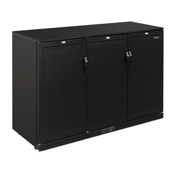 Polar G-serie 900 mm 3-deurs barkoeler 330L zwart, GL017