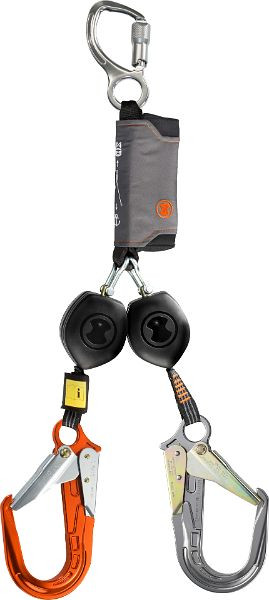Skylotec valstopapparaat Y-band 1,8m PEANUT Y, STAK TRI ALU / 2xFS 92, HSG-022-1,8-6