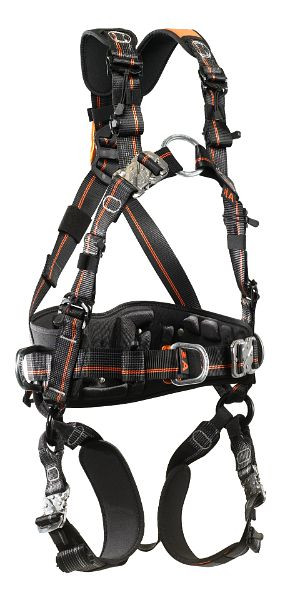 Skylotec harnas IGNITE PROTON WIND STEEL Maximaal 140 kg, met klimbescherming en borstoog, staal, Größe: M-XXL, G-1132-WS-ST-M/XXL