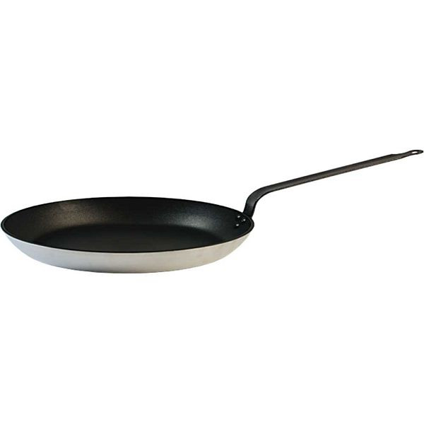 Stalgast pannenkoekenpan van aluminium met antiaanbaklaag, Ø 25 cm, KG1004250