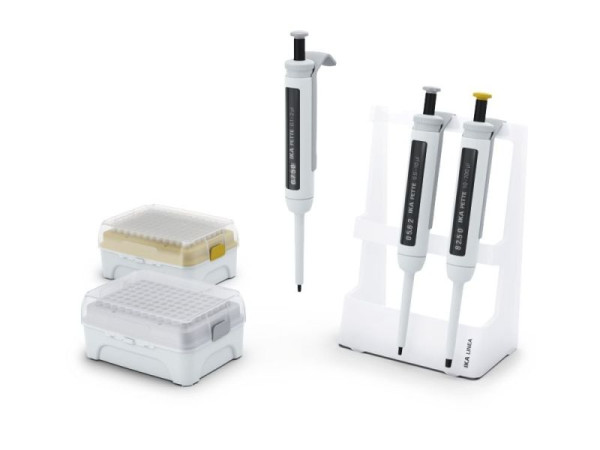 IKA Pipette, einkanal, variabel Package mit Spitzen, IKA PETTE MicroKit A, 0010007638