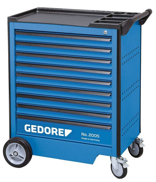 GEDORE gereedschapswagen met 9 laden, 985 x 875 x 478 mm, 2003562