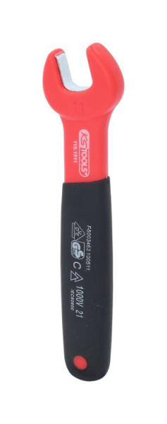 KS Tools geïsoleerde steeksleutel, 11 mm, 118.1511