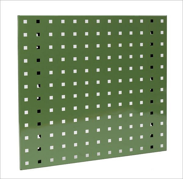 ADB geperforeerde plaat, afmetingen: 493x456mm, kleur: groen, RAL 6011, 23006