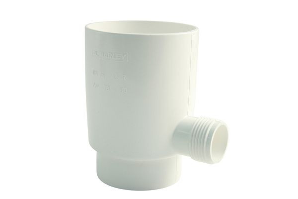 Marley regenvanger DN 105 wit, 084411