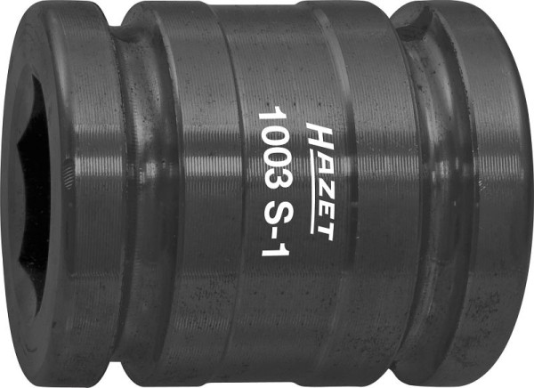 Hazet impact, adapter machineschroevendraaier, hol vierkant 20 mm (3/4 inch), binnenzeskantprofiel, 1003S-1
