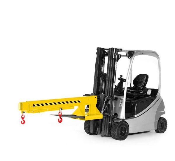 RR Industrietechnik Kranarm Typ RKA-3, RAL 1023 verkehrsgelb, bis 3000 kg, 120300125