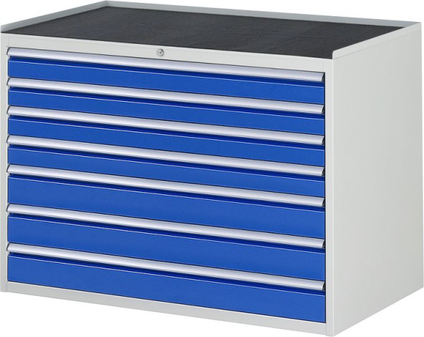RAU ladekast serie 7000, B1145xD650xH825mm, laden: 4xH90, 3xH120mm, metalen steun, 03-XXL5.17A-MT.11