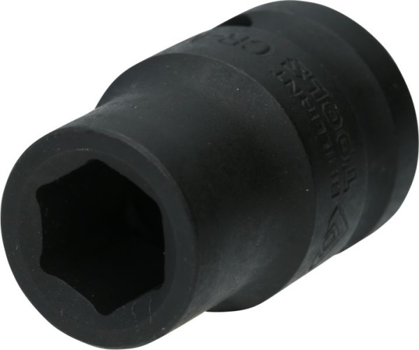 Brilliant Tools slagdop 1/2" zeskant 12 mm, kort, BT022633