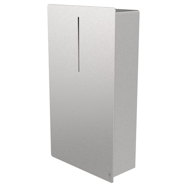 KEMMLIT hygiëne-afvalcontainer LOKI, roestvrij staal, topkwaliteit, 252.492