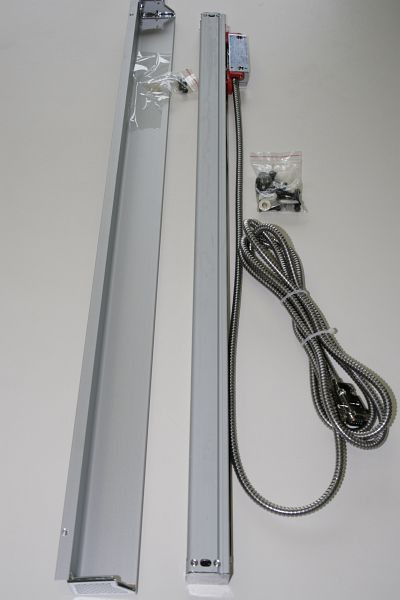 ELMAG glazen meetstok model KA 300/670 voor digitale positieweergave SINOIP53 slag 670 mm, inbouwlengte 776 mm, 88812