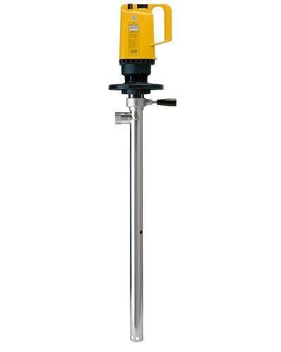 DENIOS Mischwerk und Container-Pumpe aus Niro, für Ölgemische, Farben etc, 137397