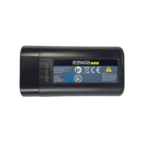 proNIVO lithium-ionbatterij voor rotatie- en lijnlasers, 205-LA13163-0-12C