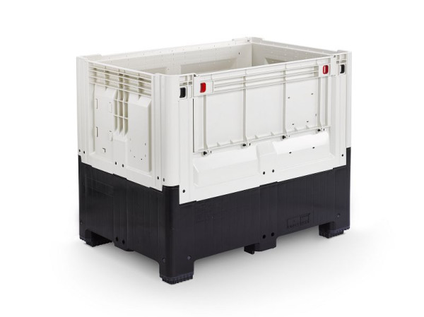 ALPHA opvouwbare palletbox, inhoud: 695 liter, onderbouw: 4 poten, 1043