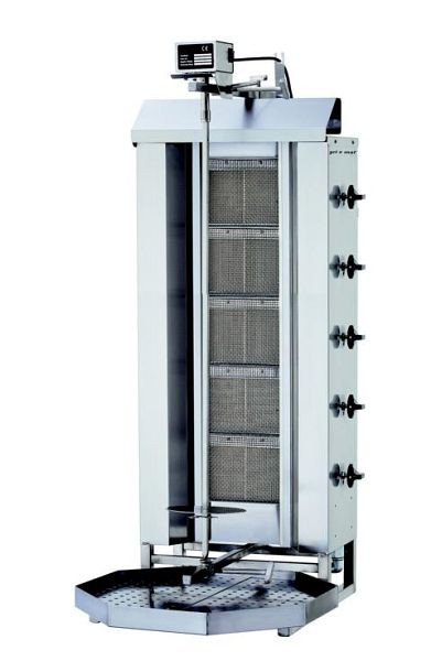 gel-o-mat Gas Gyros-/Kebab-Grill, Modell GLG222, Kapazität 80 kg, GLG222