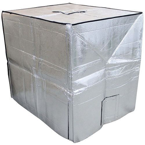 DENIOS IBC thermische hoes, beschermt tegen temperatuurschommelingen en pieken, geschikt voor 1000 liter IBC, 311473