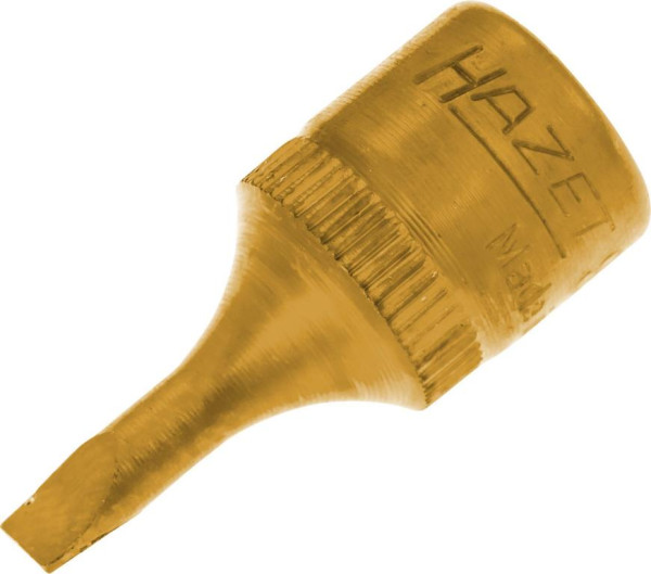 Hazet schroevendraaierdop, hol vierkant 6,3 mm (1/4 inch), sleufprofiel, 0,6 x 3,5 mm, 8503-0.6X3.5